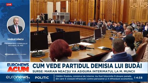 Vasile Dîncu despre posibilitatea demiterii Gabrielei Firea în urma