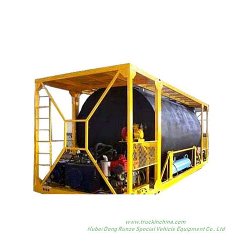 Wholesale 20ft Bitumen Tank Container Customizing Transport Hot Asphalt