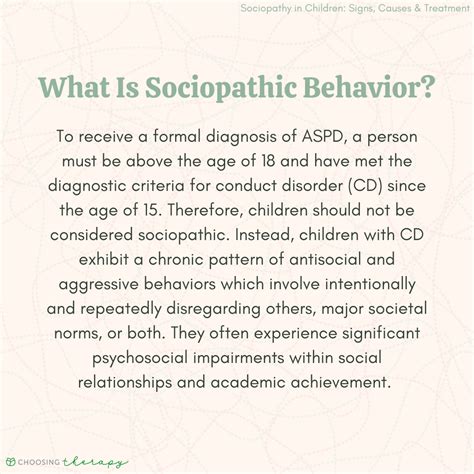 Signs of Sociopathy in Children