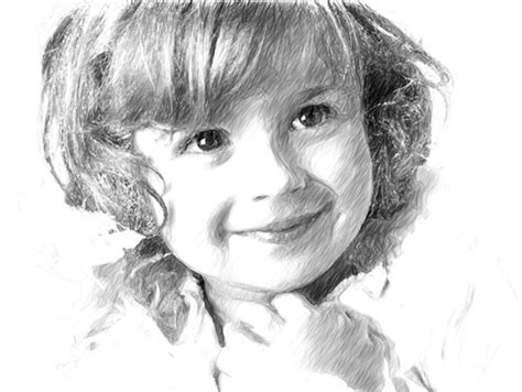 Photoshop Pencil Sketch Effect at PaintingValley.com | Explore collection of Photoshop Pencil ...