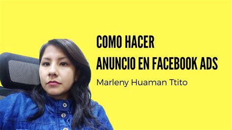 Como Hacer Anuncios En Facebook Ads Youtube