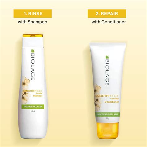 Biolage Smoothproof Smoothing Shampoo Smoothproof Conditioner Ml