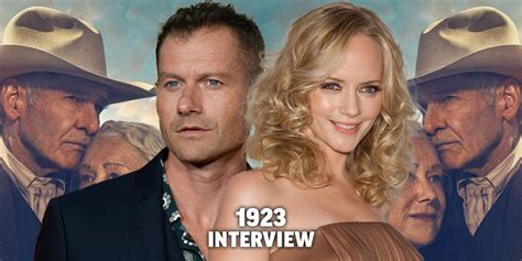 1923 James Badge Dale And Marley Shelton On The Yellowstone Prequel