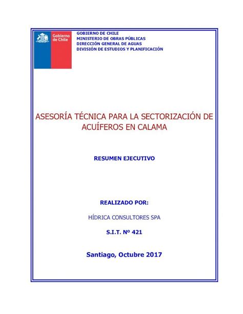 Pdf Asesor A T Cnica Para La Sectorizaci N De Caracterizaci N