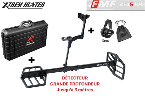 D Tecteur Xp Xtrem Hunter Grande Profondeur Antenne T L Commande