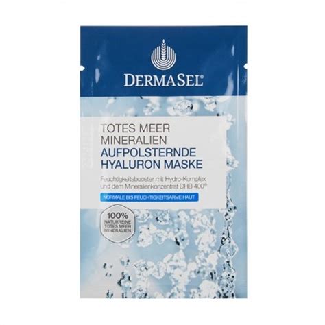 Dermasel Med Totes Meer Maske Hyaluron Im Dreierpack