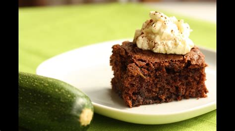 Gluten Free Chocolate Zucchini Cake Recipe Youtube