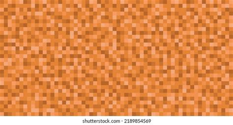 Pixel Art Orange Vector Surface Made Stock Vector (Royalty Free ...