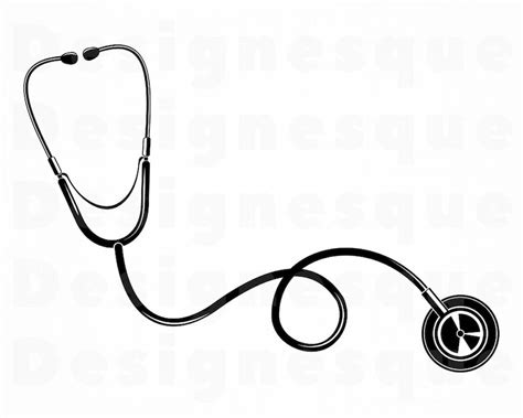 Stethoscope Clipart Svg 259 Svg Png Eps Dxf File