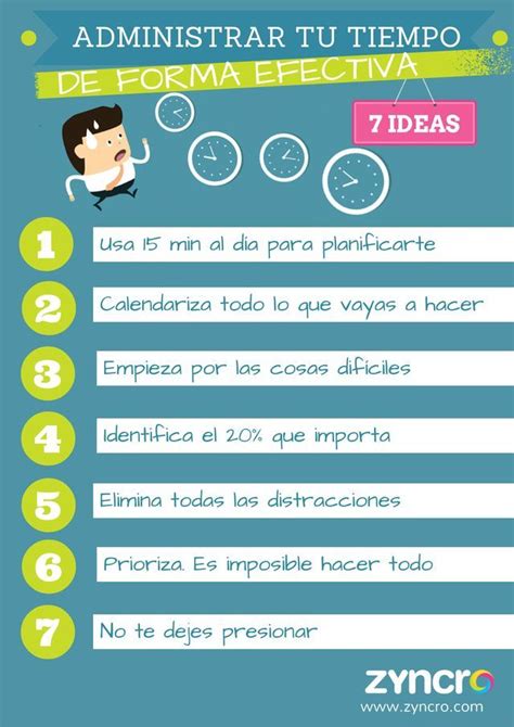 Gestión del tiempo Consejos para estudiar Organizacion tiempo