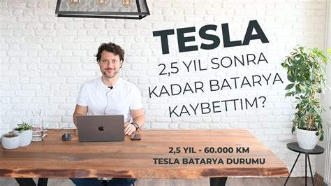 Y L Sonra Tesla Da Ne Kadar Batarya Kaybettim Youtube