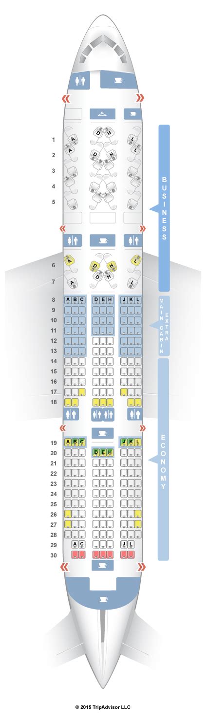 SeatGuru Seat Map American Airlines Boeing 787-8 (788)