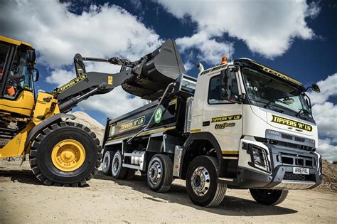 Volvo Fmx Tippers Deliver The Whole Package For Tippers R Us