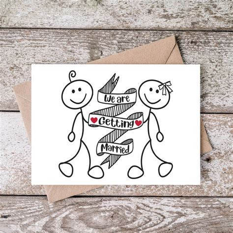 Stick Figure Wedding Etsy