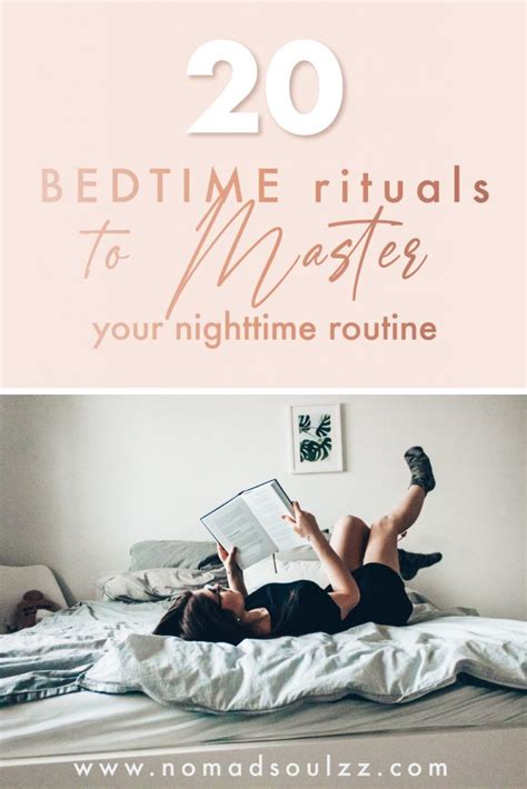 20 Bedtime Rituals To Master Your Nighttime Routine