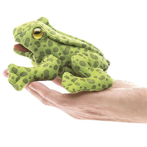 Folkmanis Fingerpuppe Mini Frosch Handpuppen Onlineshop Living