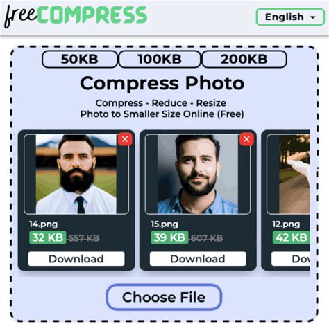 Compress Photo To 50KB Reduce Resize Online Free