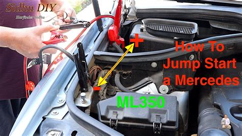 How To Jump Start A Mercedes Benz The Correct Way To Jump Start A