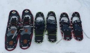 Snowshoe Size Chart By Weight