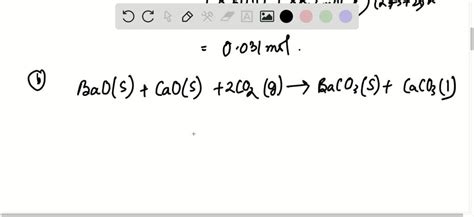 Solved A Mixture Containing Only Bao And Cao Weighs G The