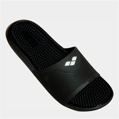 Мужские шлепанцы для пляжа Arena Marco 003789-103 41 26 см Black-Black ...
