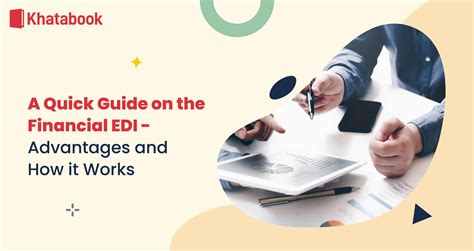 financial edi benefits  edi  business