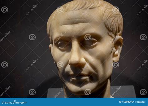 caesar emperor roman face head stock photo image  classic head