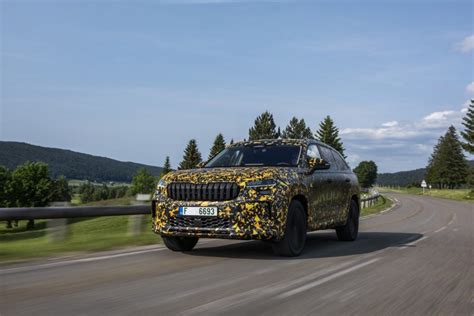 Druh Gener Cia Suv Koda Kodiaq U Klope Na Dvere Autoinak Sk