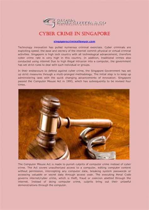 Pdf Cyber Crime In Singapore Dokumentips