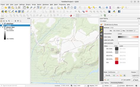 Qgis Global Map Terrain North River Geographic Systems Inc