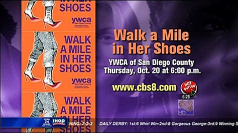 Walk A Mile In Her Shoes Thursday Oct 20