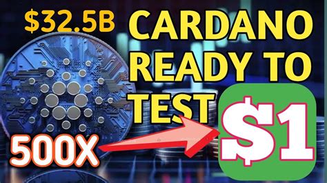 Cardano Ready To Test 1 Resistance Level CARDANO ADA NEWS Cardano