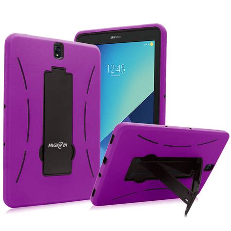 Shockproof Defender Wkickstand Case Cover For Samsung Galaxy Tab S3 97 T820 Ebay