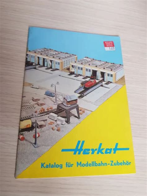 Ancien Catalogue Original Herkat Trains Mod Lisme Ho Eur