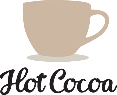 Hot Cocoa Svg Cut File Hot Cocoa And Word Clipart Full Size Clipart 1418110 Pinclipart