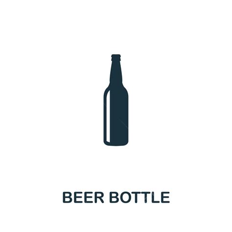 Beer Bottles Silhouette Png Images Beer Bottle Icon Vector