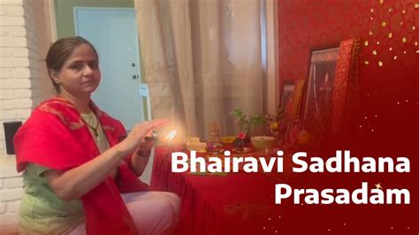 Prasadam Offering To Linga Bhairavi Devi On Sankranti Bhairavi