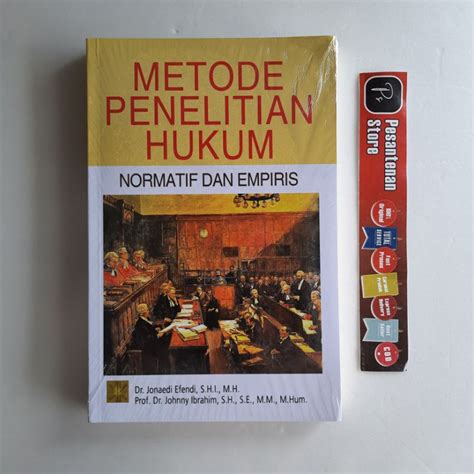 BUKU ORIGINAL METODE PENELITIAN HUKUM NORMATIF DAN EMPIRIS JONAEDI