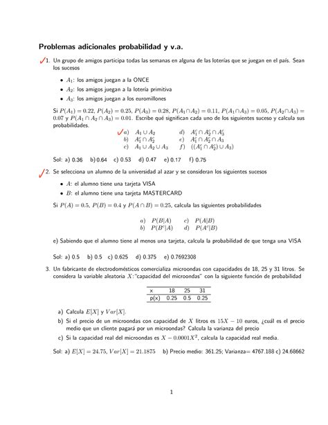 Problemas Adicionales Tema Y Problemas Adicionales