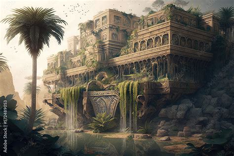 The Hanging Gardens Of Babylon Another Wonder Of The Ancient World