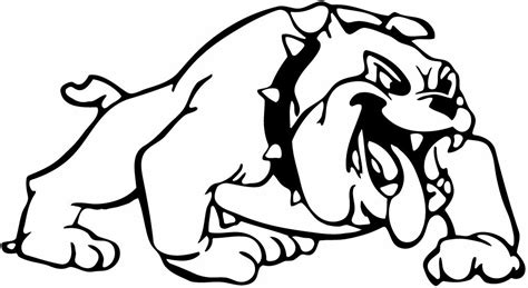 Bulldog Mascot Basketball - Cliparts.co | Bulldog drawing, Bulldog ...