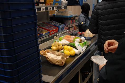 German Lidl Grocery Store In Danish Capital Copenhagen Editorial Image