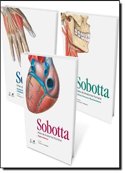 Livro Sobotta Atlas De Anatomia Humana 3 Volumes Guanabara