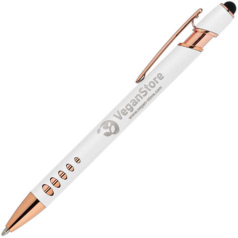 Custom Engraved Alpha Stylus Pen With Geometric Design Pens