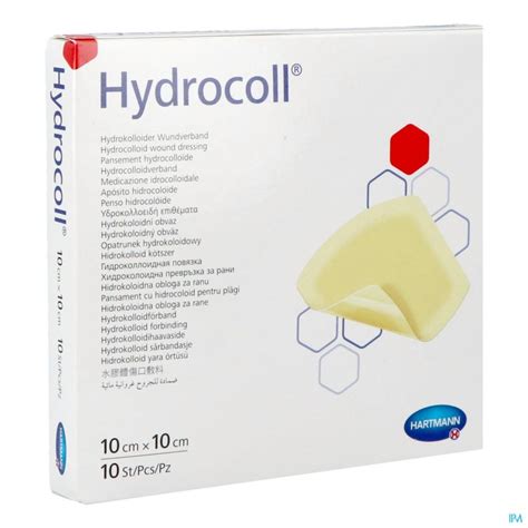 HARTMANN HYDROCOLL STERILE 10 X 10 CM 10 Pansements Et Gels Actifs