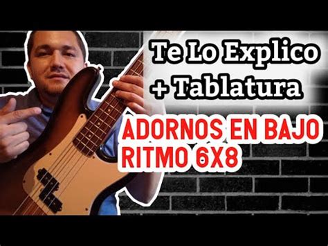 Mira Como Tocar Estos Adornos En Bajo El Ctrico Cuerdas Ritmo X