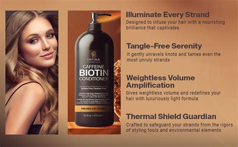 Amazon Infina Essentials Biotin Conditioner With Caffeine Tea