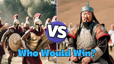 Sparta Vs Genghis Khan S Mongol Empire Who Would WIN YouTube