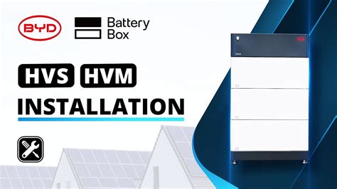 BYD Battery Box Premium HVM HVS Installation Guide YouTube