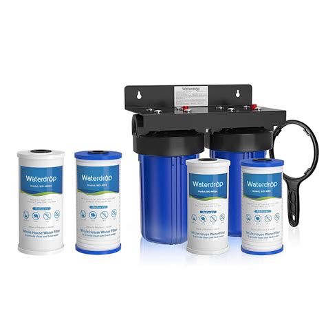 Waterdrop Whole House Water Filter System With Carbon Filter And